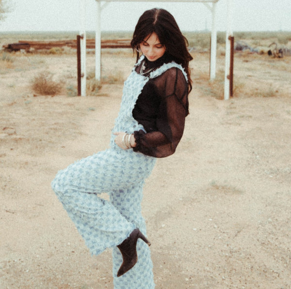 Checkered Overalls